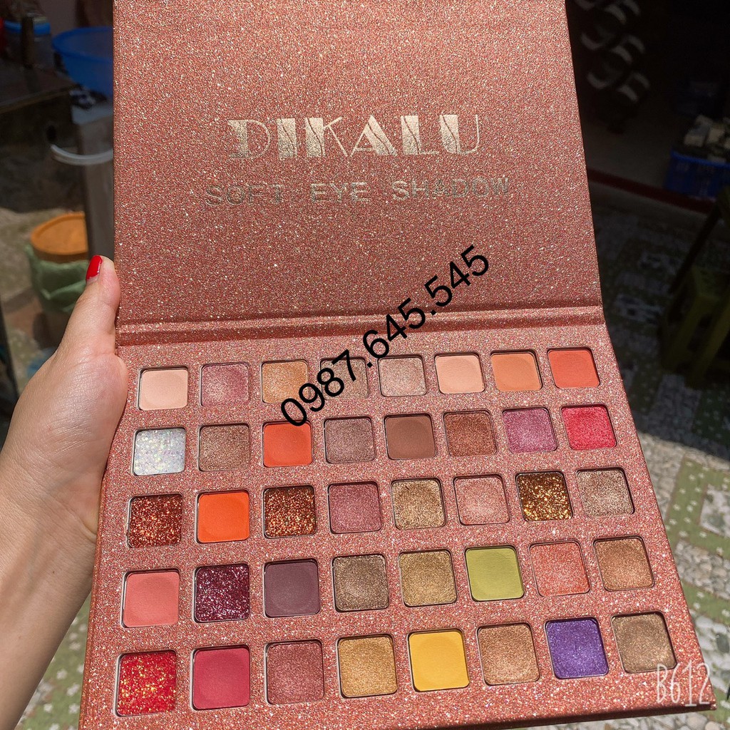 Bảng Phấn Mắt Dikalu 40 Ô Soft Eye Shadow PVN666 | Thế Giới Skin Care