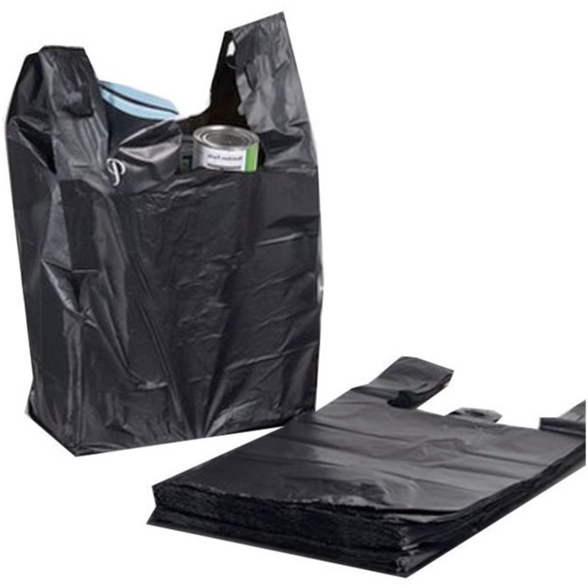 Túi xốp đen PE / túi rác đen  túi đóng hàng đen dai dẻo