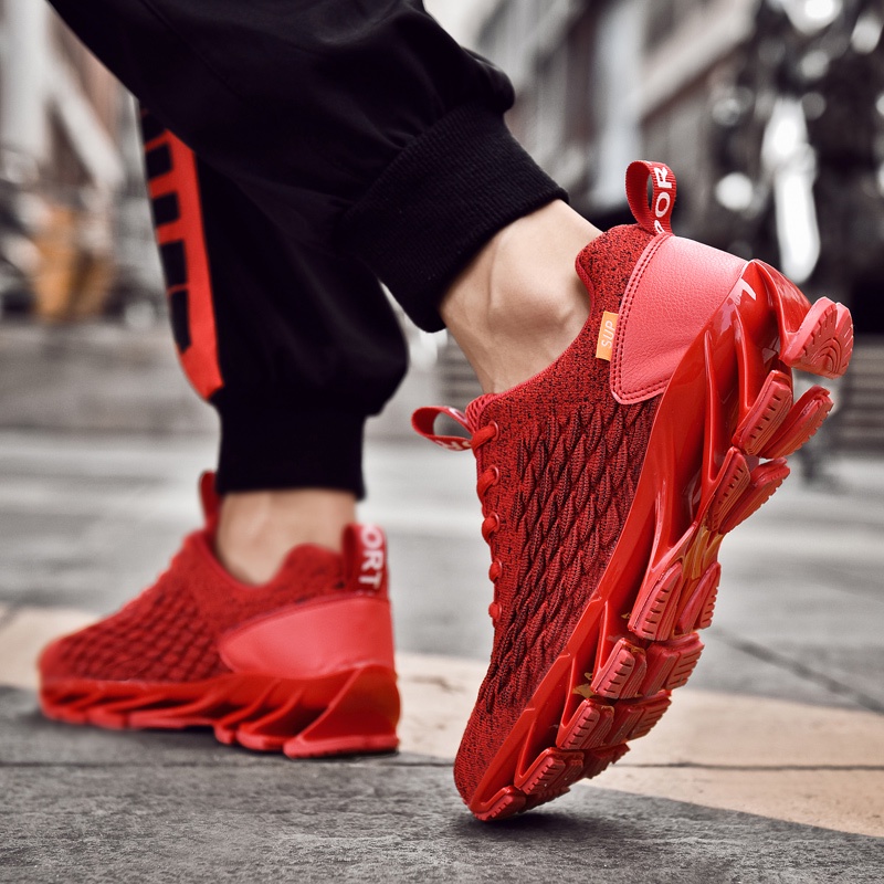Giày Thể Thao Chạy Bộ Đế Bằng Cột Dây Chống Trượt Thoáng Khí Màu Đen Size 36-47 Thời Trang Cho Nam Và Nữ