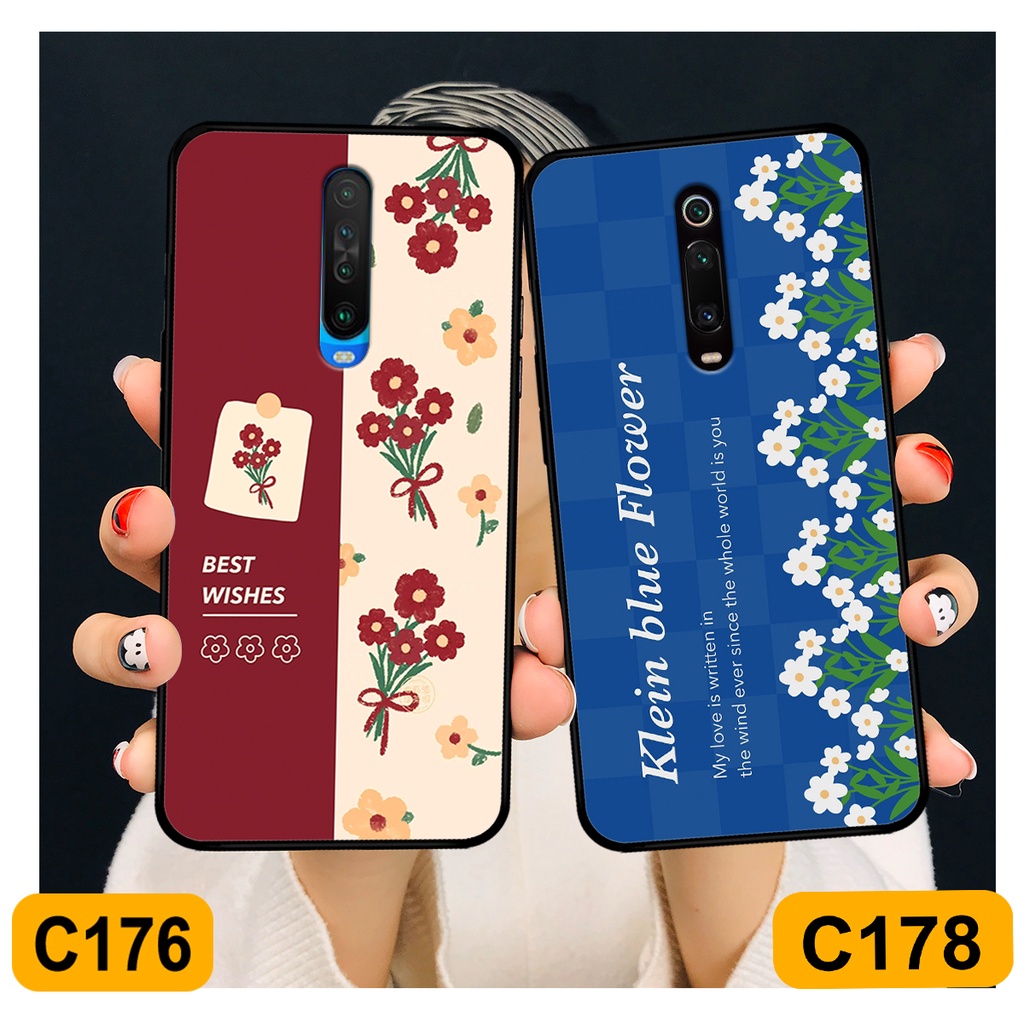 Ốp Xiaomi Redmi K20 / MI 9T / Redmi K30 / Redmi K30 5G in hình hoa cỏ nhẹ nhàng,họa tiết caro xinh xắn.ốp lưng chống sốc