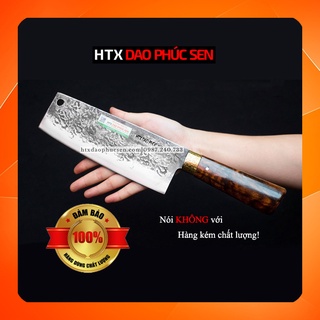 Dao Thái Thịt HTX Dao Phúc Sen DTD Cao Cấp Đa Năng Thái Thịt Thái Rau Củ 20 cm