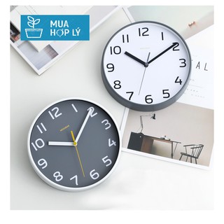 [CÓ CHÂN ĐẾ] ĐỒNG HỒ HÀN QUỐC MJK MẶT TRÒN ĐỂ BÀN, TREO TƯỜNG PHONG CÁCH CHÂU ÂU - HÀNG NHẬP KHẨU