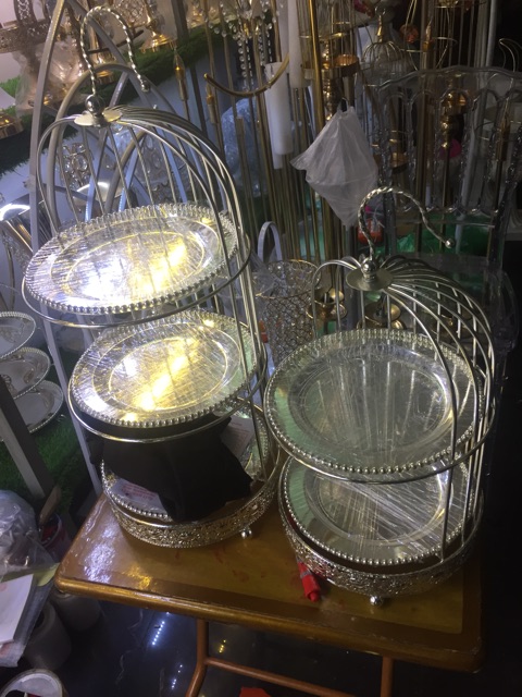 Khay bánh trang trí siêu sang