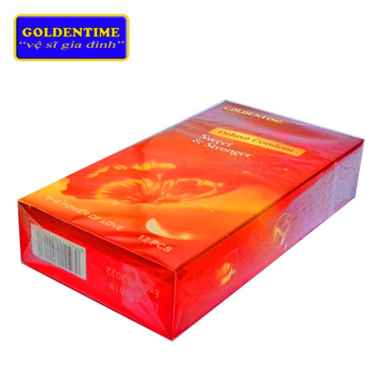 Bao cao suFreeshipgoldentime bướm đỏ - hộp có 12 cái