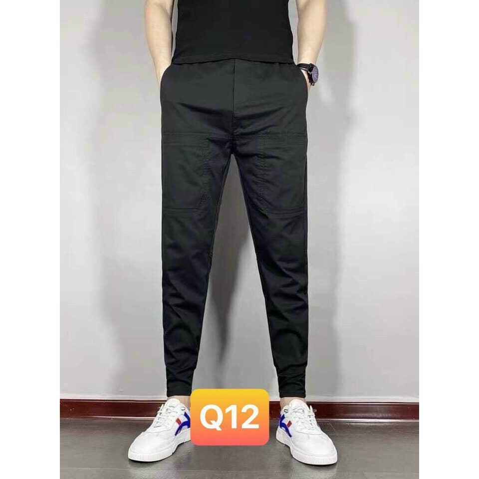 Quần Jogger Nam Túi Hộp 🔵 𝐅𝐑𝐄𝐄 𝐒𝐇𝐈𝐏 🔵 Quần Jogger Túi Hộp Nam Kaki Co Giãn Thời Trang Hpfashion - QJG6A