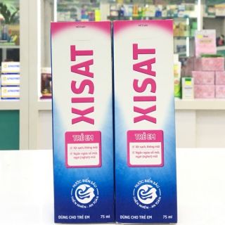 XỊT MŨI XISAT TRẺ EM (75ML)