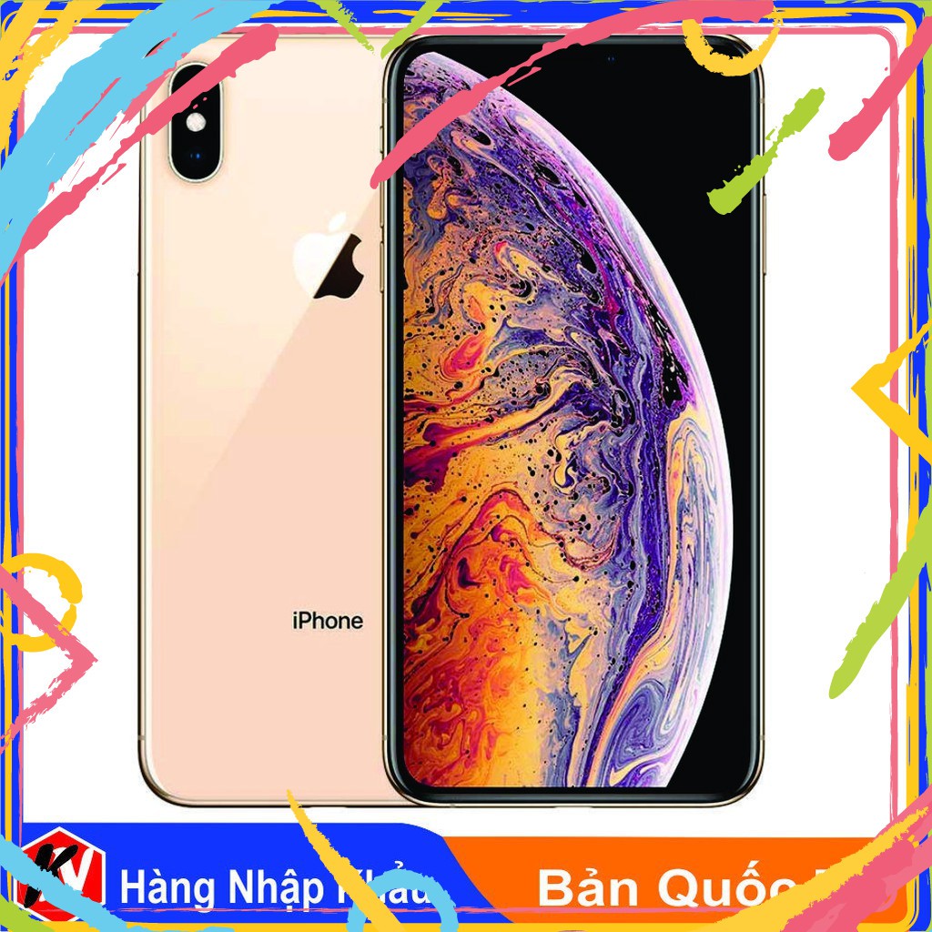 Điện thoại Apple iPhone Xs Max 64GB - Nhập khẩu (Bản quốc tế)