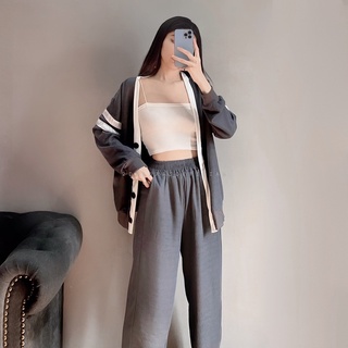 Set Thể Thao Thom Dài 2 Sọc