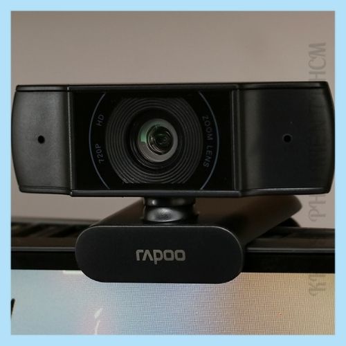 Webcam Máy Tính LaptopRAPOO C200 Livestream Có Mic | HD 720P | PC Gaming |  High Solution