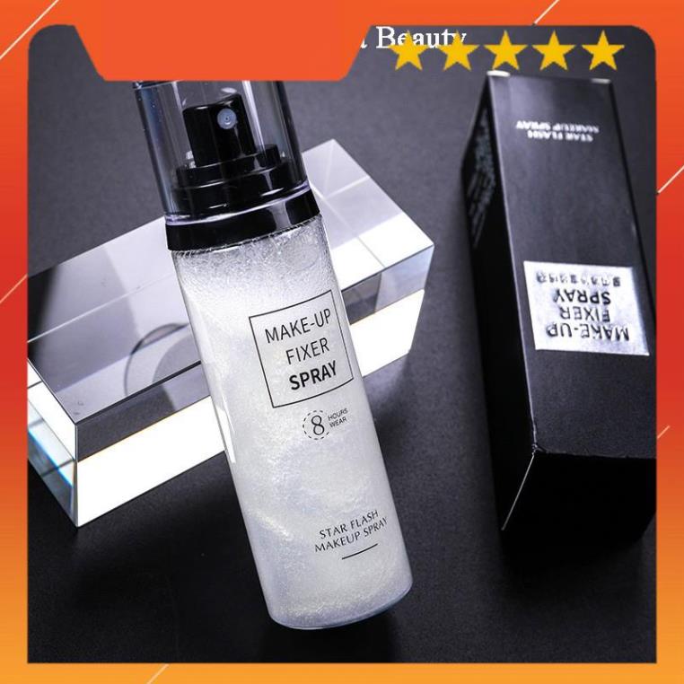 Xịt khóa trang điểm cố định lớp make up Star Flash Spray 8 Hours Wear 100ML