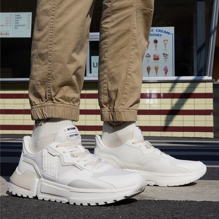 Giày thể thao Xtep mềm mại chống trượt thoáng khí phong cách cổ điển thời trang dành cho nam