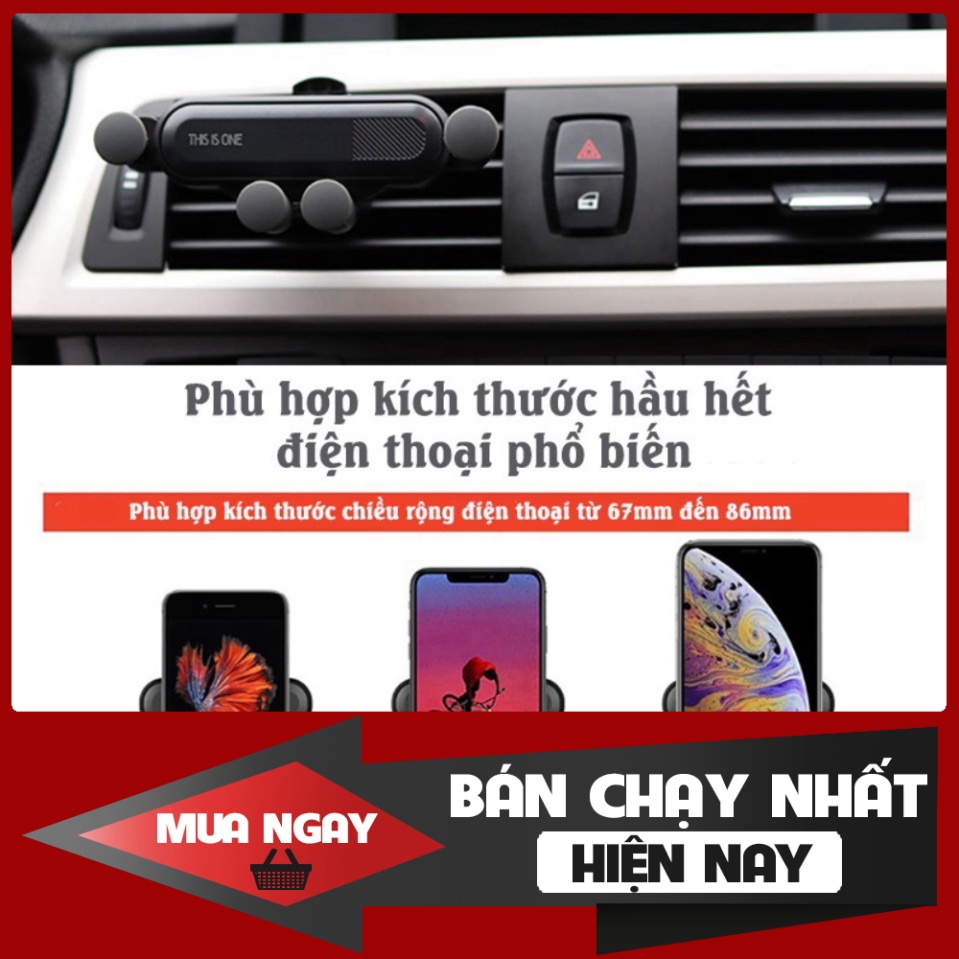 Big sale Giá Đỡ Điện Thoại This Is One Gắn Điều Hòa Ô Tô 4 Chấu Nhỏ Gọn - Giá Đỡ Kẹp Điện Thoại Điều Hòa Xe Hơi Dumbo St | BigBuy360 - bigbuy360.vn