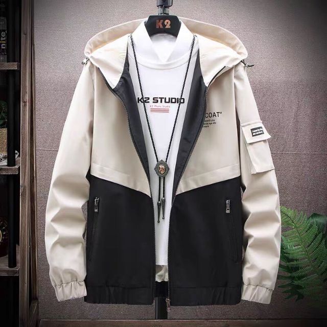 ÁOA KHOÁC KAKI NAM , ÁO KHOÁC CHỐNG NẮNG NAM CHẤT KAKI TÚI CÓ KHÍA KÉO SIZE L VÀ XL | BigBuy360 - bigbuy360.vn