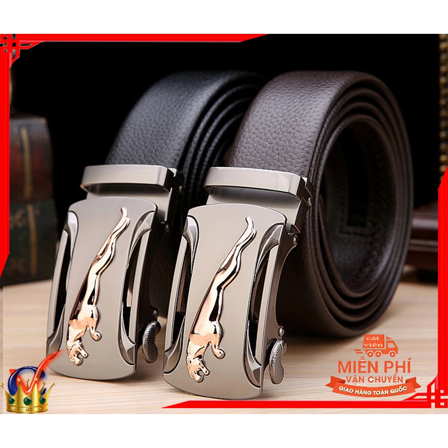 HÀNG HIỆU/Thắt Lưng Da Nam Khóa Tự Động Cao Cấp Dây Nịt Nam Da Bò 100% Chính Hãng  Mầu Vàng Bạc Nam Tính... | BigBuy360 - bigbuy360.vn