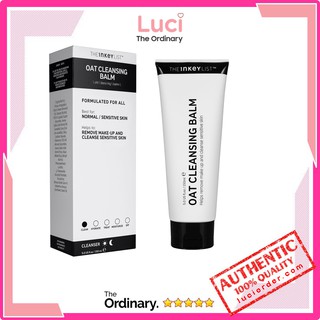 Oat cleansing balm sữa rửa mặt yến mạch inkey list 150ml