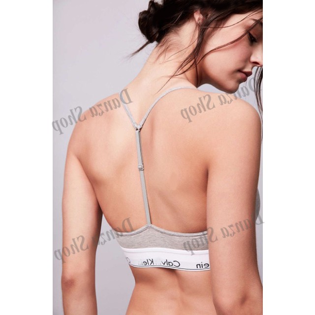 Áo bra cotton CK (Calvin klein). Áo ngực thể thao 2 dây chữ Y - Đồ Lót DANZA SHOP | BigBuy360 - bigbuy360.vn