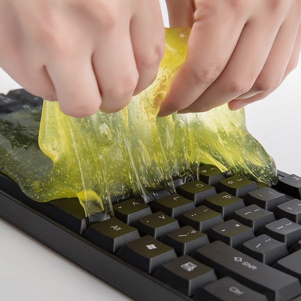 Slime vệ sinh gel dính bụi màu sắc làm sạch bàn phím laptop lấy bụi dễ dàng sạch mọi loại bụi bẩn