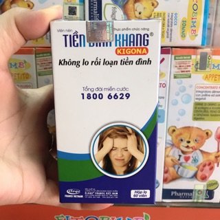 Tiền Đình Khang , lọ 60 viên , hsd 5/2/2023