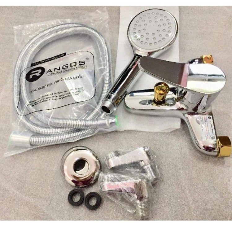 Bộ sen tắm cao cấp đồng chính hãng Rangos - RG-02S | BigBuy360 - bigbuy360.vn