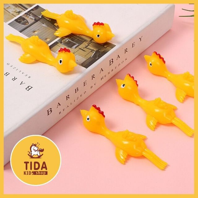 Gà Cao Su Bắn Vui Chơi Giải Trí Xả Stress ⚡ HOT TREND ⚡ Gà Dính Tường Siêu Hot Vui Nhộn, Đồ Chơi Giải Trí TiDa Kids Shop