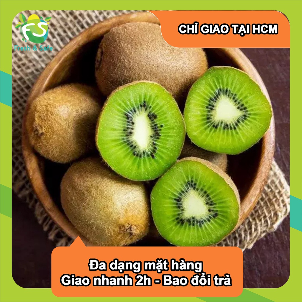 Kiwi xanh New Zealand - 4 trái 500gr