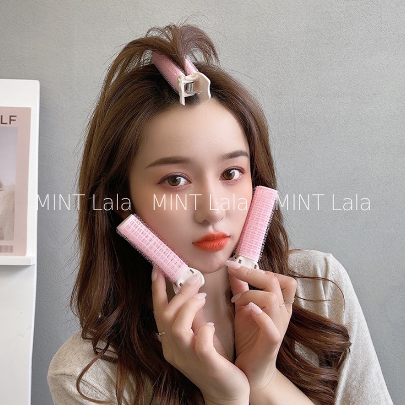 Kẹp Uốn Tóc Mái Dạng Lô Cuốn Làm Phồng Tóc Tiện Lợi