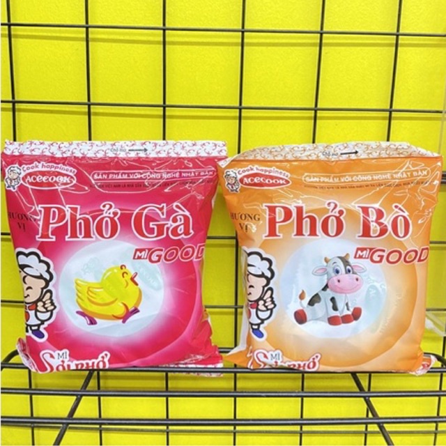 Mì Phở Gà&amp;Bò GOOD gói 68g