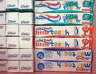 Kem đánh răng Aquafresh Kids
