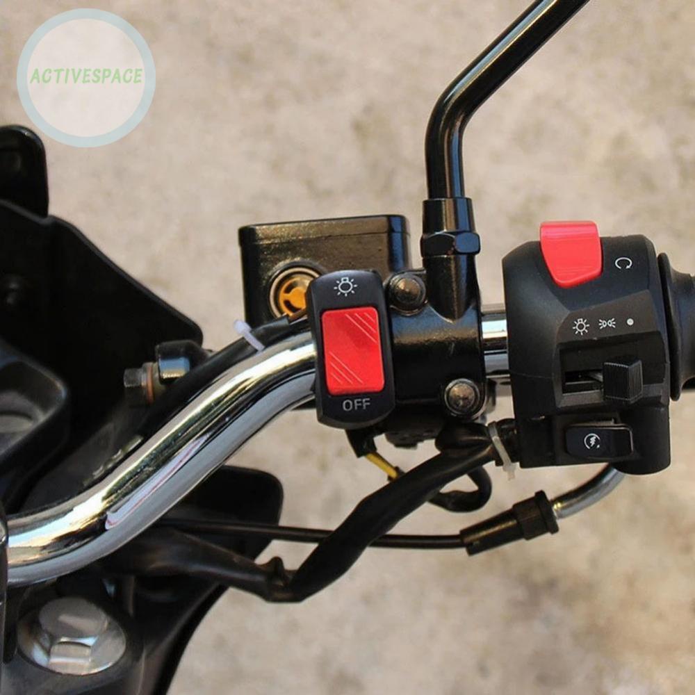 12V 7/8'' 22mm Motorcycle Handlebar ON-OFF Switch for LED Headlight Fog Light