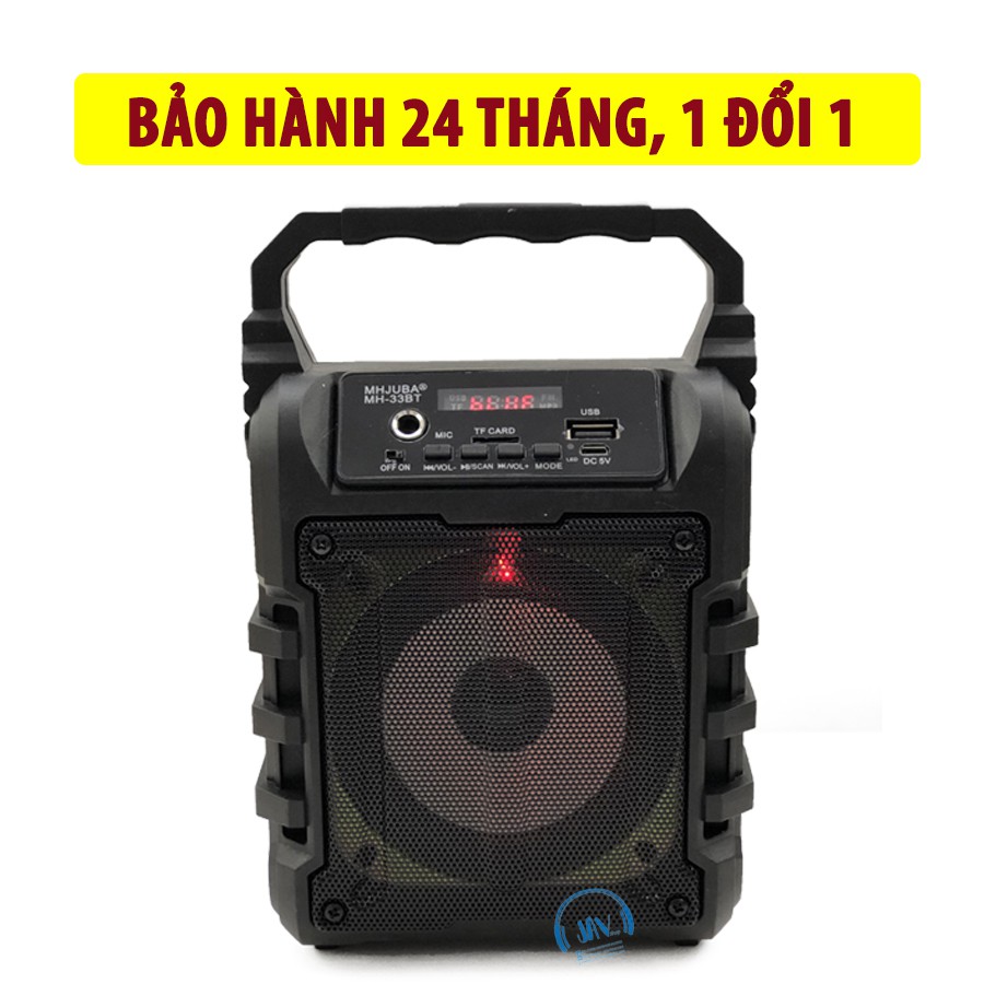 Loa Kẹo Kéo Karaoke Bluetooth Mini - Loabluetooth [TẶNG 1 HOẶC 2 MIC KARAOKE CÓ VANG 100K]