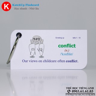 COMBO trọn bộ KatchUp Flashcard IELTS - Best Quality (C02B)