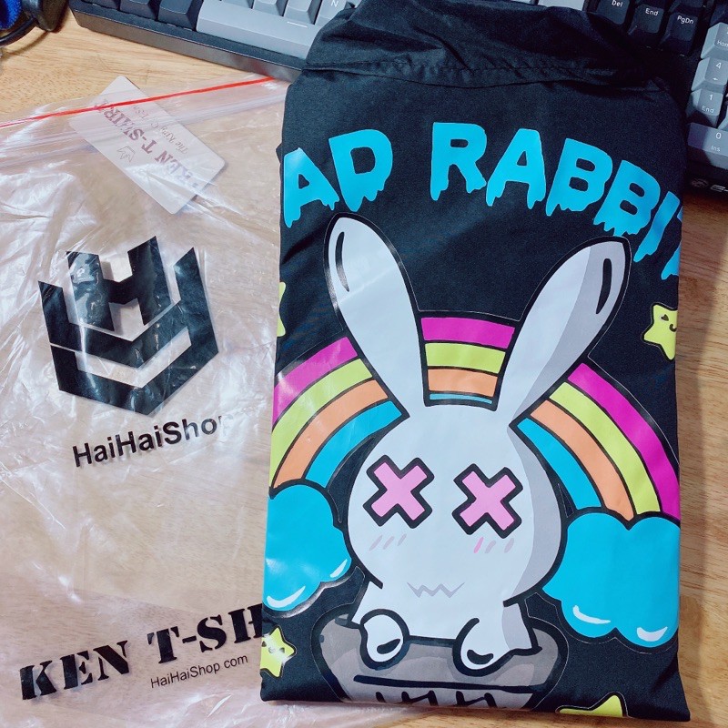 Áo Khoác Cổ Bẻ Thỏ Kem in KTS Form Rộng Dù 2 Lớp Phong Cách LocalBrand | BigBuy360 - bigbuy360.vn