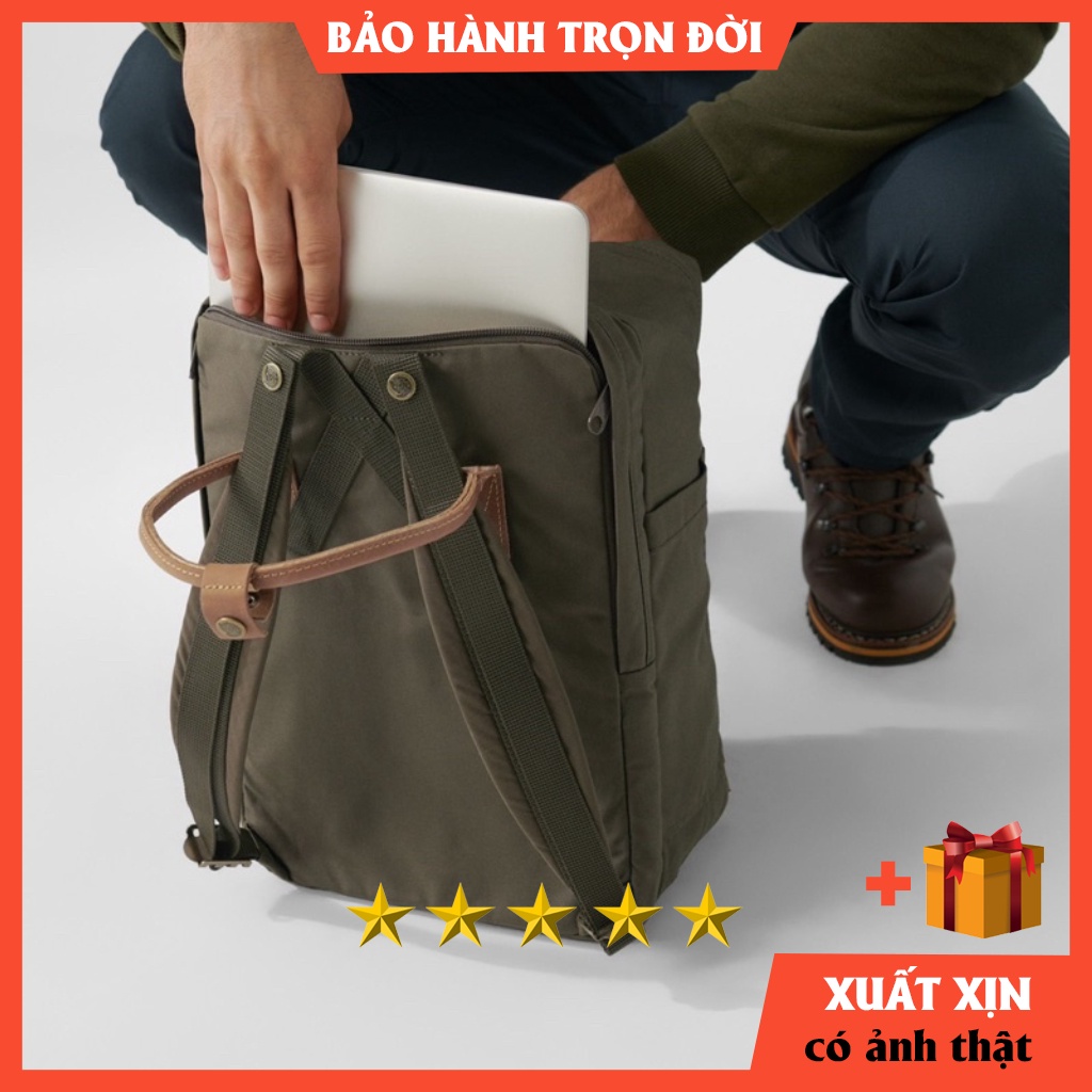 Balo Fjallraven Kanken No. 2 Laptop 15 ⚡️ [ HÀNG XUẤT DƯ ] Vải G1000 chống thấm nước tuyệt đối