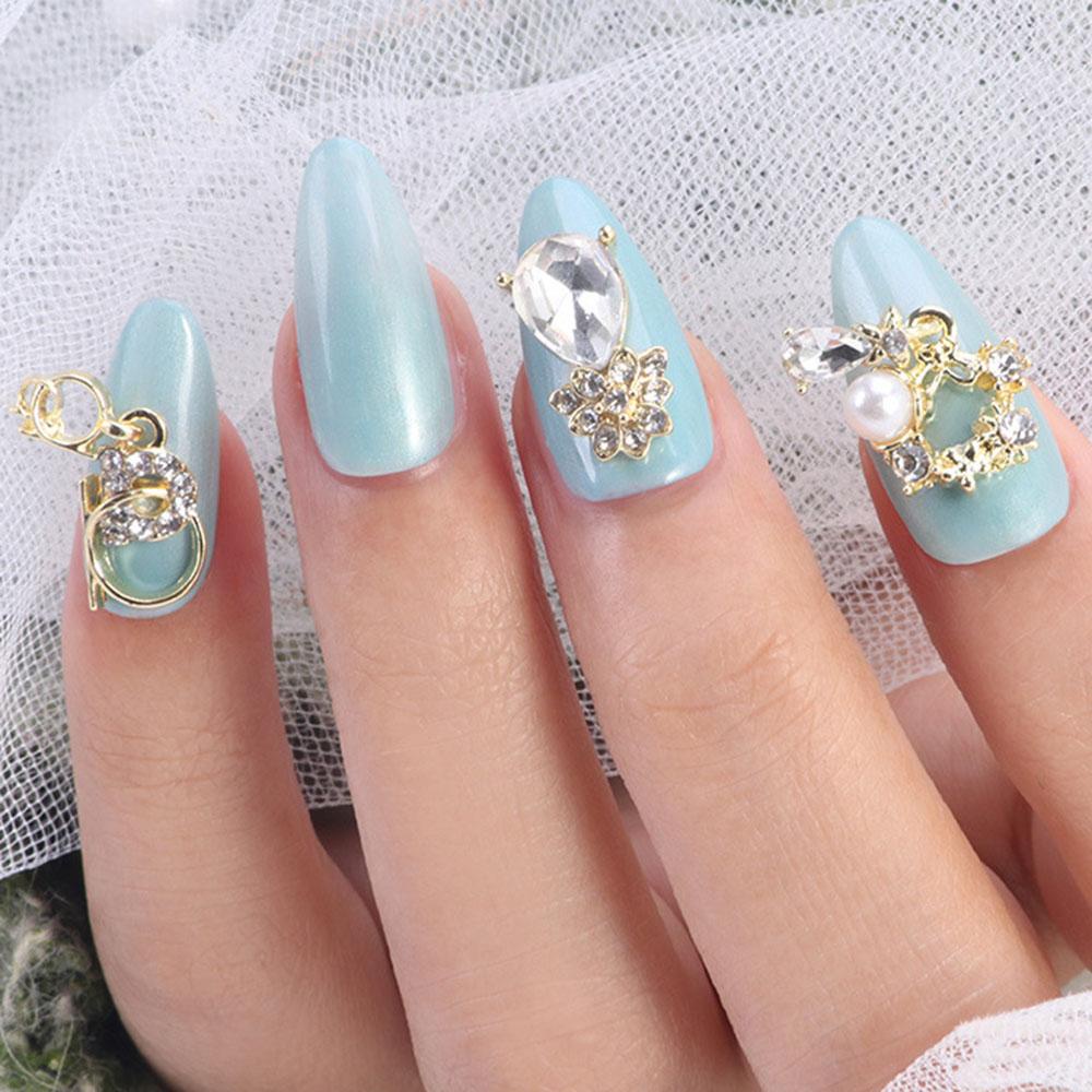 Phụ Kiện Trang Trí Móng Tay Dễ Thương Cho Bạn Gái|Phụ Kiện Trang Trí Móng Tay Hình Nơ / Ngôi Sao / Trái