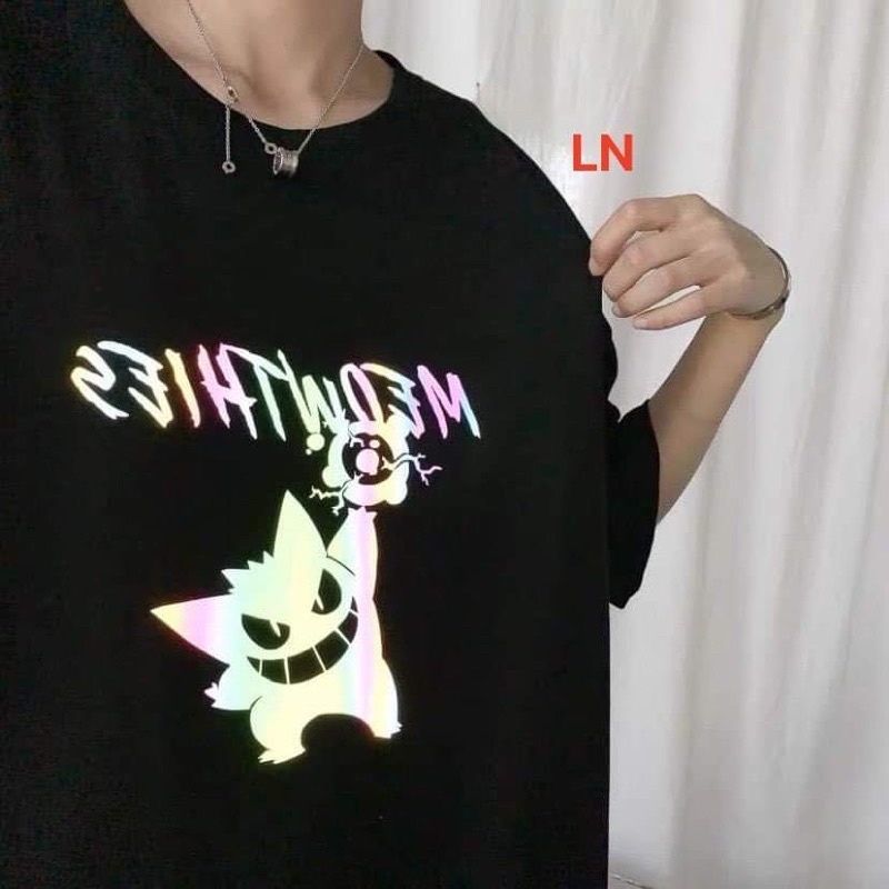 Áo hoạt hình Meowthies phản quang 7m DA