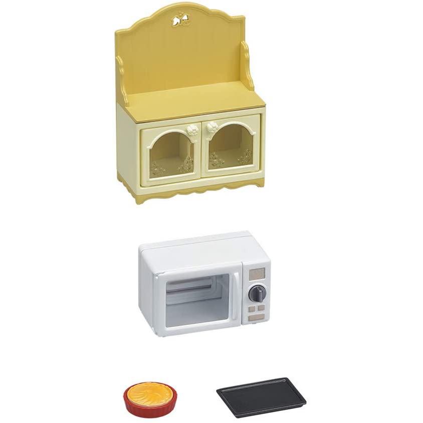 Sylvanian Families Tủ Lò Vi Sóng Microwave Cabinet