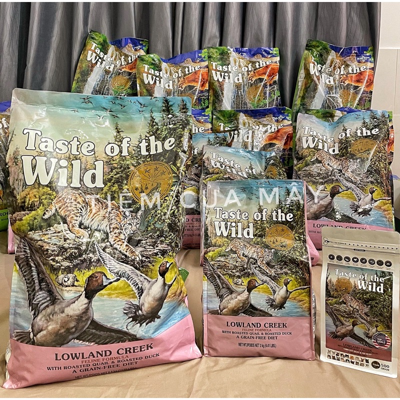 THỨC ĂN HẠT CHO MÈO GRAIN FREE _ TASTE OF THE WILD