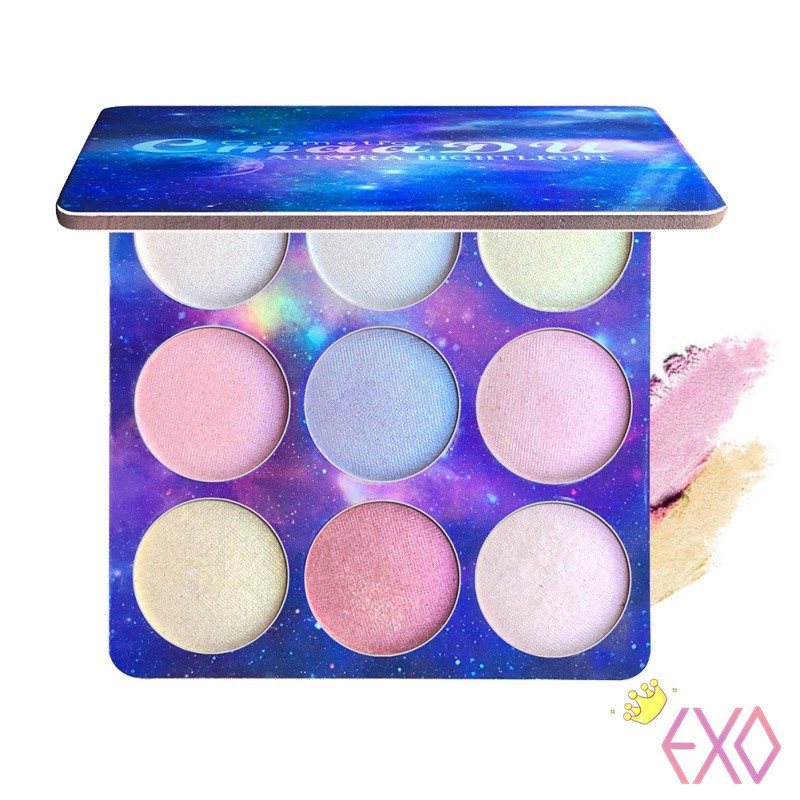 Bảng phấn CMAADU giúp tạo khối, bắt sáng lâu trôi và chống thấm nước dành cho nam và nữ