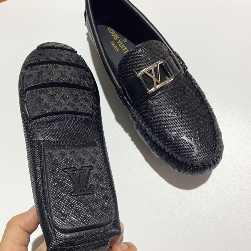 Giày lười nam da cao cấp, giày da nam đế âm fullbox.