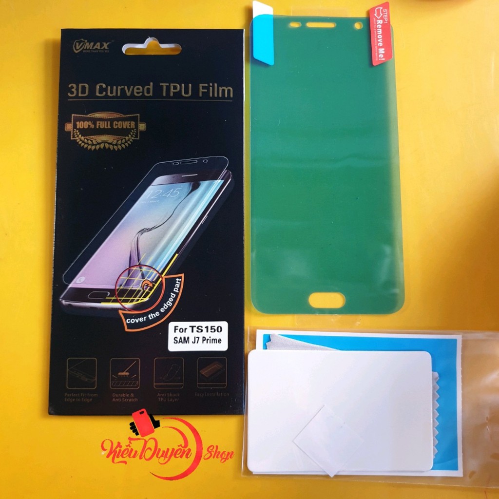 Miếng dán VMax full màn hình cho Samsung Galaxy Note 8,Note 5,J7 Prime,J5 Prime,A3 2017,A5 2017,A7 2017