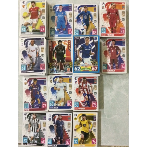 Thẻ cầu thủ bóng đá Match Attax