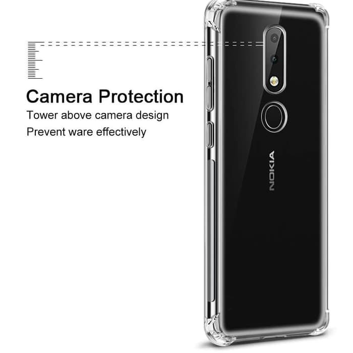 Ốp Lưng Nhựa Dẻo Chống Va Đập Cho Xiaomi Nokia X6