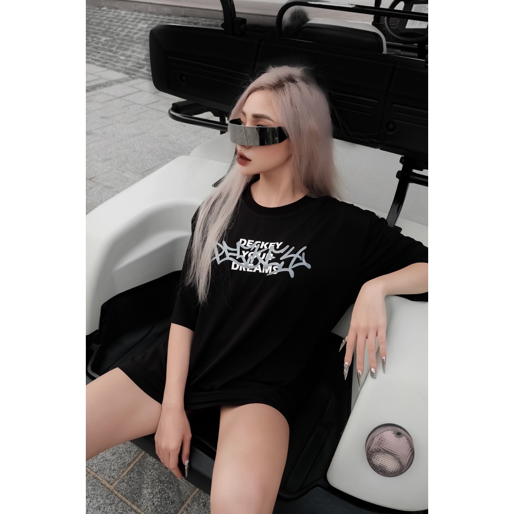 Áo Thun Cotton Unisex Nam Nữ Form Rộng Local Brand DECKEY GRAFFITY