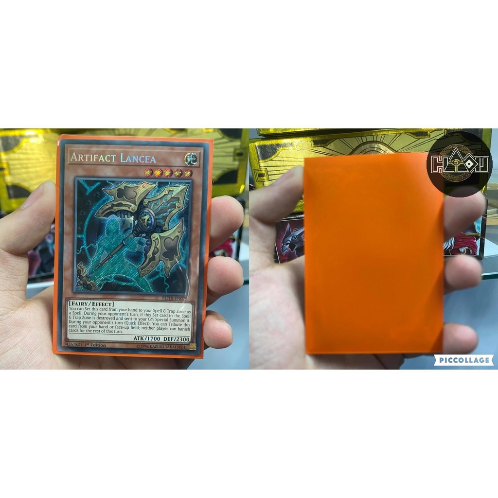 Sleeves Bọc Bài Yugioh 60 cái Size 6.2 x 8.9 cm - Chuẩn Chính Hãng