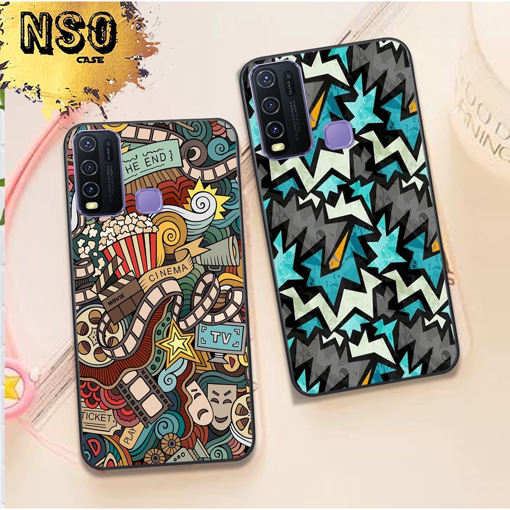 NewỐp Vivo Y30 - Vivo Y50 in hình họa tiết độc lạ chất