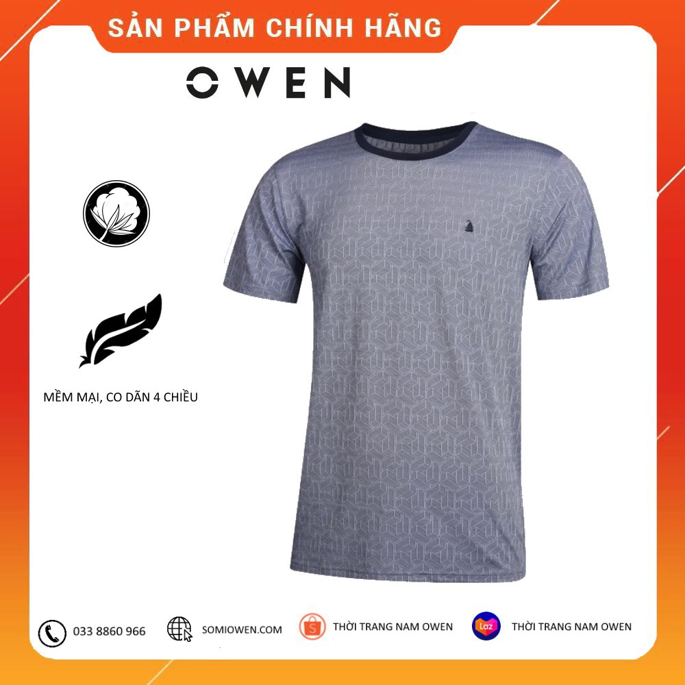 Xả 12.12 10.10 . Áo thun cộc tay nam Owen (hàng chính hãng) 20407 Cực Đẹp . . . ' ' ' hot .