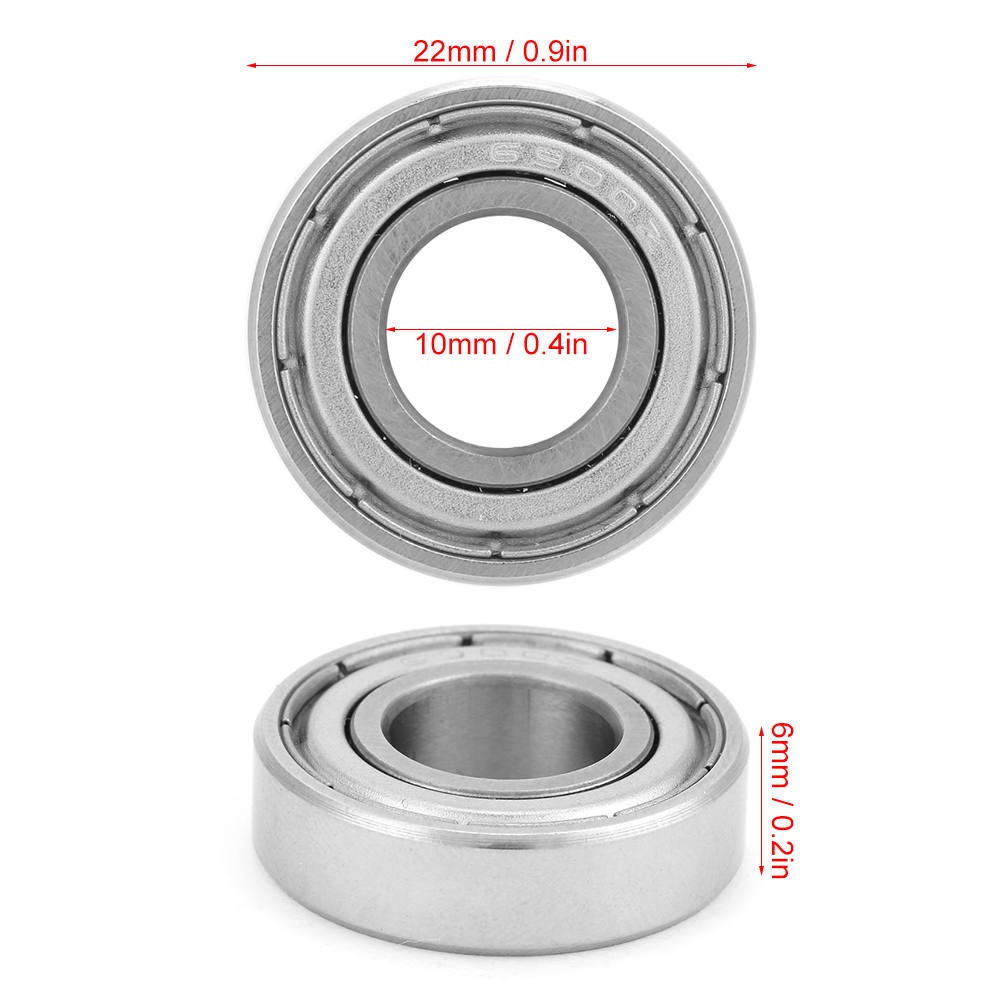 Set 10 Vòng Bi 6900zz 10x22 X 6mm Chuyên Dụng