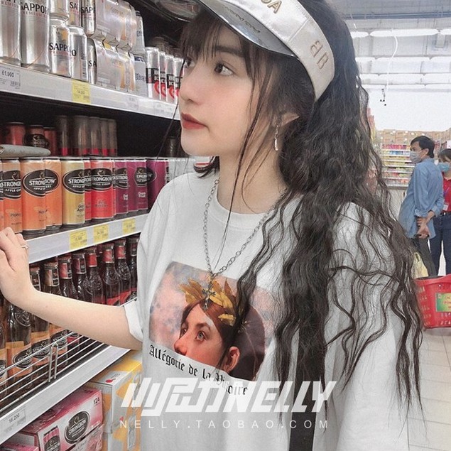 Áo Thun Nam Nữ Form Rộng Tay Lỡ Local brand phong cách Nelly Ulzzang Freesize Street wear Phong Cách Chất Cotton TN499 | BigBuy360 - bigbuy360.vn