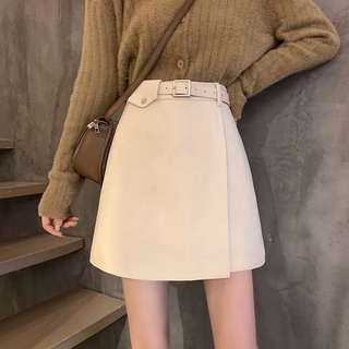 Kii Wii Chân Váy Chữ A Mini Lưng Cao Nhiều Màu Thời Trang Mùa Thu