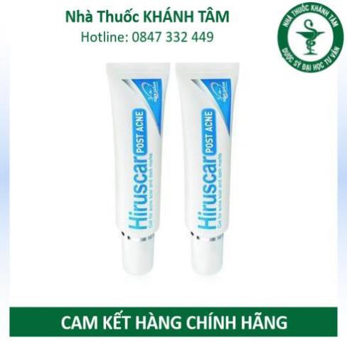 ! Gel làm mờ sẹo mụn và thâm mụn Hiruscar Post Acne [Hirusca, post acnes] ! !